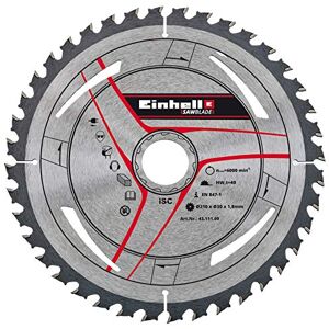 Einhell Hartmetall Dünnschnittblat Stationäres-Sägen-Zubehör (40 Zähne, max. Drehzahl 6000 U/min, 210 mm x 30 mm x 1,8 mm) Einhell Hartmetall Dünnschnittblat Stationäres-Sägen-Zubehör (40 Zähne, max. Drehzahl 6000 U/min, 210 mm x 30 mm x 1,8 mm)