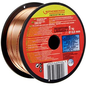 Rothenberger Industrial Drahtelektrode Ø 0,8 mm; Gaszufuhr: CO2 und Ar-CO2 1 kg Rothenberger Industrial Drahtelektrode Ø 0,8 mm; Gaszufuhr: CO2 und Ar-CO2 1 kg