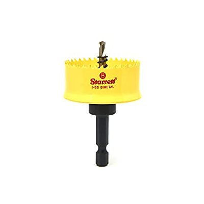 Starrett HSS Bi-Metall-Lochsäge CSC40 Akku-Glattschnitt-Lochsäge für Holz, Kunststoffe, Stahl, verschiedene Materialien 40mm Starrett HSS Bi-Metall-Lochsäge CSC40 Akku-Glattschnitt-Lochsäge für Holz, Kunststoffe, Stahl, verschiedene Materialien 40mm