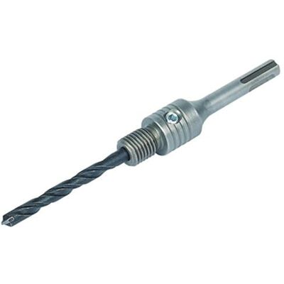 wolfcraft Spanndorn SDS-plus mit Zentrierbohrer, für Diamantbestückte Bohrkronen I 5955000 I Zubehör für diamantbestückte Bohrkronen wolfcraft Spanndorn SDS-plus mit Zentrierbohrer, für Diamantbestückte Bohrkronen I 5955000 I Zubehör für diamantbestückte Bohrkronen