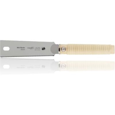 AUGUSTA HECKENROSE Mini-Ryoba Japanische Handkreissäge - Robuster Eschengriff - Feiner Holzschnitt AUGUSTA HECKENROSE Mini-Ryoba Japanische Handkreissäge - Robuster Eschengriff - Feiner Holzschnitt