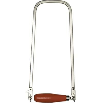 Pebaro Laubsäge – Made in Germany, Laubsägebogen mit Stahlflügelmuttern, 10 x 5 mm Flachstahl, 320 mm Ausladung, ideal für Sperrholzplatten, zum Aussägen von Laubsägevorlagen, feines Sägen, Basteln mit Holz Pebaro Laubsäge – Made in Germany, Laubsägebogen mit Stahlflügelmuttern, 10 x 5 mm Flachstahl, 320 mm Ausladung, ideal für Sperrholzplatten, zum Aussägen von Laubsägevorlagen, feines Sägen, Basteln mit Holz