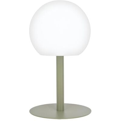 Xanlite KHAKI STEEL LED RECHARGEABLE BALL LAMP IP44, 400 LUMENS, CCT AND DIMMABLE, ADJUSTABLE HEIGHT Xanlite KHAKI STEEL LED RECHARGEABLE BALL LAMP IP44, 400 LUMENS, CCT AND DIMMABLE, ADJUSTABLE HEIGHT