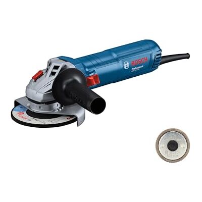 Bosch PRO Winkelschleifer GWS 12-125 (Scheiben-Ø: 125mm, Leistung 1200 W, Wiederanlaufschutz, inkl. SDS-Überwurfmutter, Zusatzhandgriff, Zweilochschlüssel) Bosch PRO Winkelschleifer GWS 12-125 (Scheiben-Ø: 125mm, Leistung 1200 W, Wiederanlaufschutz, inkl. SDS-Überwurfmutter, Zusatzhandgriff, Zweilochschlüssel)