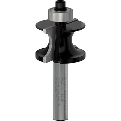 Bosch Accessories Professional 1x Halbstabfräser Standard for Wood (für Holz, Radius 6mm, Arbeitslänge 18.6mm, Ø Schaft 8 mm, Zubehör Fräsen) Bosch Accessories Professional 1x Halbstabfräser Standard for Wood (für Holz, Radius 6mm, Arbeitslänge 18.6mm, Ø Schaft 8 mm, Zubehör Fräsen)