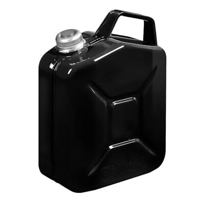 Avilia Benzinkanister aus Epoxid-Pulver-Metall, 5 l, mit Magnetverschluss, Stärke 0,9 mm, für Diesel, Benzin und Kerosin Avilia Benzinkanister aus Epoxid-Pulver-Metall, 5 l, mit Magnetverschluss, Stärke 0,9 mm, für Diesel, Benzin und Kerosin