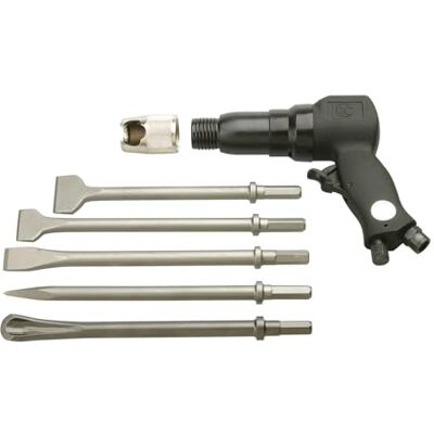 Rodcraft RC5150 Pneumatischer Hammer Set - 11mm Sechskant - Stein & Zement Rodcraft RC5150 Pneumatischer Hammer Set - 11mm Sechskant - Stein & Zement