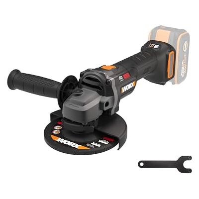 Worx WX814.9 20V Max Winkelschleifer - 125mm, bürstenlos, leicht Worx WX814.9 20V Max Winkelschleifer - 125mm, bürstenlos, leicht
