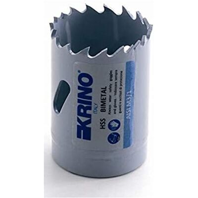KRINO 2106002200 HSS Bi-Metall-Lochsägen mit variabler Zahnung, Grau Ø 22 mm KRINO 2106002200 HSS Bi-Metall-Lochsägen mit variabler Zahnung, Grau Ø 22 mm