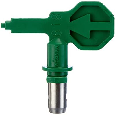 Wagner Control Pro HEA Düse 619 für Control Pro Airless Farbsprühsysteme für Latexfarben, Dispersionen, Rostschutzfarben, < 55% weniger Sprühnebel, grün Wagner Control Pro HEA Düse 619 für Control Pro Airless Farbsprühsysteme für Latexfarben, Dispersionen, Rostschutzfarben, < 55% weniger Sprühnebel, grün