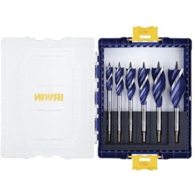 IRWIN Speedbor Bohrer-Set für Holz, 8-teilig (IWAX236PC) IRWIN Speedbor Bohrer-Set für Holz, 8-teilig (IWAX236PC)