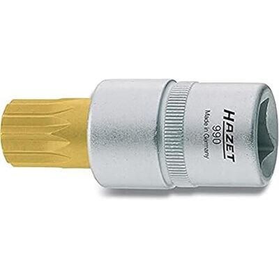 Hazet 990-14 Schraubendreher-Einsatz, s: 14, Innenvierkant 12,5 mm (1/2 Zoll), Innen Vielzahn XZN Hazet 990-14 Schraubendreher-Einsatz, s: 14, Innenvierkant 12,5 mm (1/2 Zoll), Innen Vielzahn XZN