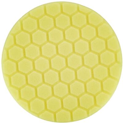 Chemical Guys BUFX_101HEX6 BUFX_101_HEX6 Hex-Logic Schweres Schneidpad, Gelb (16,5 cm Pad für 15,2 cm Trägerplatten) Chemical Guys BUFX_101HEX6 BUFX_101_HEX6 Hex-Logic Schweres Schneidpad, Gelb (16,5 cm Pad für 15,2 cm Trägerplatten)