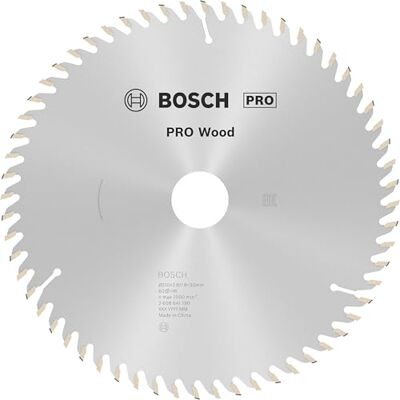 Bosch 1x PRO Wood Kreissägeblatt für Akku-Handkreissägen (für Weichholz, Hartholz, Ø mm, Professional Zubehör Handkreissäge) Bosch 1x PRO Wood Kreissägeblatt für Akku-Handkreissägen (für Weichholz, Hartholz, Ø mm, Professional Zubehör Handkreissäge)
