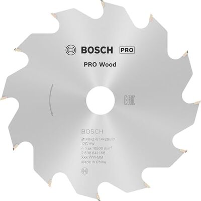 Bosch Accessories Professional Kreissägeblatt Optiline Wood (für Holz, 140 x 20 x 2,4 mm, 12 Zähne, Zubehör Kreissäge), Ø 140 mm Bosch Accessories Professional Kreissägeblatt Optiline Wood (für Holz, 140 x 20 x 2,4 mm, 12 Zähne, Zubehör Kreissäge), Ø 140 mm