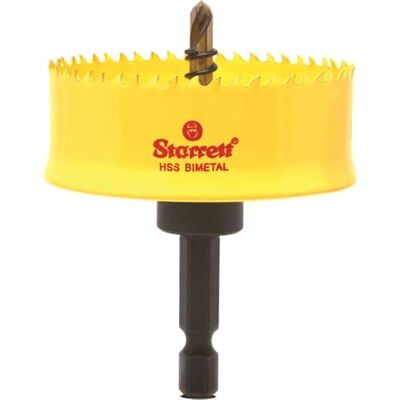 Starrett HSS Bi-Metall-Lochsäge CSC51 Akku-Glattschnitt-Lochsäge für Holz, Kunststoffe, Stahl, verschiedene Materialien 51mm Starrett HSS Bi-Metall-Lochsäge CSC51 Akku-Glattschnitt-Lochsäge für Holz, Kunststoffe, Stahl, verschiedene Materialien 51mm