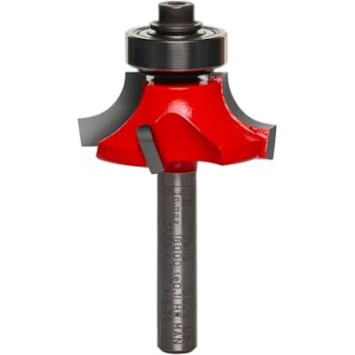 Freud 34–100 1/16 Zoll RADIUS Rundung über BIT mit 1/4-Zoll-Schaft, 34-112 0W, 0V Freud 34–100 1/16 Zoll RADIUS Rundung über BIT mit 1/4-Zoll-Schaft, 34-112 0W, 0V
