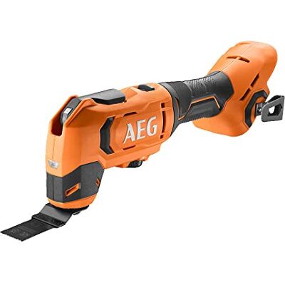 AEG 18 V PRO18V Akku-Multitool BMT18-0(Oszilationswinkel 3,6°, Schwingzahl 0-20.000 min-1, variable Geschwindigkeitsregulierung, werkzeugloser Klingenwechsel, LED, ohne Akku&Ladegerät), Schwarz/Orange AEG 18 V PRO18V Akku-Multitool BMT18-0(Oszilationswinkel 3,6°, Schwingzahl 0-20.000 min-1, variable Geschwindigkeitsregulierung, werkzeugloser Klingenwechsel, LED, ohne Akku&Ladegerät), Schwarz/Orange