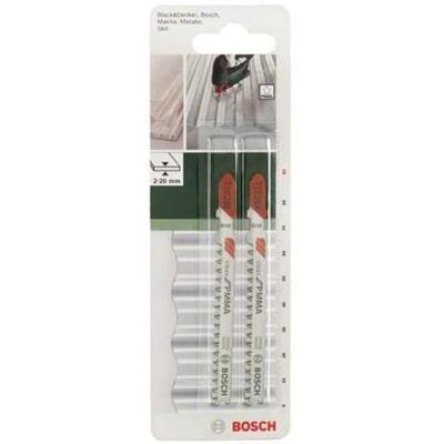Bosch Accessories Professional 2609256C59 DIY Stichsägeblatt T 102 BF "clean for PMMA" (2) Bosch Accessories Professional 2609256C59 DIY Stichsägeblatt T 102 BF "clean for PMMA" (2)