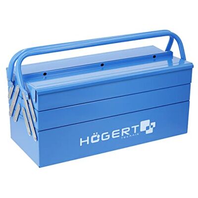 Hogert Technik HT7G077 - Werkzeugkoffer - Blau Hogert Technik HT7G077 - Werkzeugkoffer - Blau