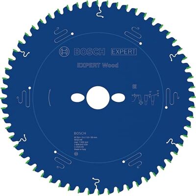 Bosch Professional Kreissägeblatt Expert für Wood (für Holz, 254 x 30 x 2,4 mm, 60 Zähne, Zubehör Kreissäge), farbe, size Bosch Professional Kreissägeblatt Expert für Wood (für Holz, 254 x 30 x 2,4 mm, 60 Zähne, Zubehör Kreissäge), farbe, size
