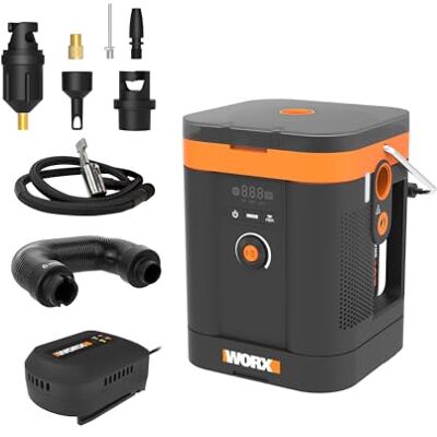 WORX WX098, Akku-Kompressor 20V, inkl. Akku & Ladegerät, PowerShare WORX WX098, Akku-Kompressor 20V, inkl. Akku & Ladegerät, PowerShare