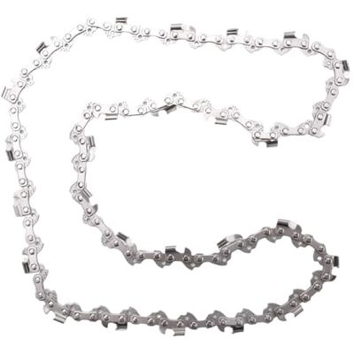 RICODA 2 Stück 16 Zoll Kettensägenkette 3/8 LP 55 Antriebskette, Silber RICODA 2 Stück 16 Zoll Kettensägenkette 3/8 LP 55 Antriebskette, Silber