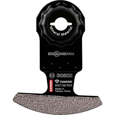 Bosch 10x EXPERT MATI 68 RD4 Eckblatt (für Mörtel, Weiche Fliesen, Breite mm, Schnittbreite 2,2 mm, Professional Zubehör Multifunktionswerkzeug) Bosch 10x EXPERT MATI 68 RD4 Eckblatt (für Mörtel, Weiche Fliesen, Breite mm, Schnittbreite 2,2 mm, Professional Zubehör Multifunktionswerkzeug)