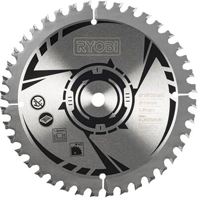 Ryobi Kreissägeblatt, 150 mm, 40 Zähne CSB150T40 Ryobi Kreissägeblatt, 150 mm, 40 Zähne CSB150T40