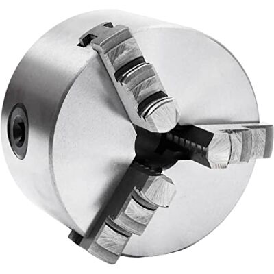 vidaXL Drehfutter 3-Backen Selbstzentrierend Backenfutter Dreibackenfutter Drehbankfutter Drehbank Drehmaschinenfutter 100mm Stahl 3500U/min vidaXL Drehfutter 3-Backen Selbstzentrierend Backenfutter Dreibackenfutter Drehbankfutter Drehbank Drehmaschinenfutter 100mm Stahl 3500U/min