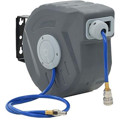 vidaXL Automatischer Druckluft-Schlauchaufroller 1/4" 12 m vidaXL Automatischer Druckluft-Schlauchaufroller 1/4" 12 m