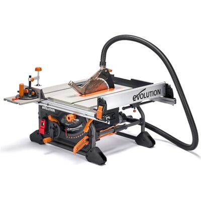 Evolution Power Tools R255TBL+ Kappsäge mit Multimaterial-Sägeblatt Evolution Power Tools R255TBL+ Kappsäge mit Multimaterial-Sägeblatt