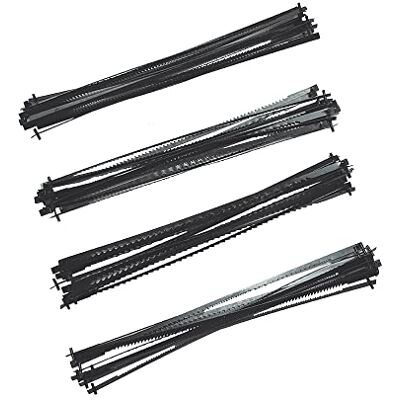 FOXBC 5-Zoll-Dekupiersägeblatt-Stiftende-Ersatz für Wen 3921 3923, Dremel, Craftsman, Penn State, Delta, Ryobi und alle 15-Zoll- und 16-Zoll-Dekupiersägen – 48er-Pack FOXBC 5-Zoll-Dekupiersägeblatt-Stiftende-Ersatz für Wen 3921 3923, Dremel, Craftsman, Penn State, Delta, Ryobi und alle 15-Zoll- und 16-Zoll-Dekupiersägen – 48er-Pack