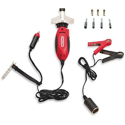 Oregon 12 V Schleifgerät mit Zigarettenanzünderstecker, Schärfgerät für die Wartung von Sägeketten (585015) Oregon 12 V Schleifgerät mit Zigarettenanzünderstecker, Schärfgerät für die Wartung von Sägeketten (585015)