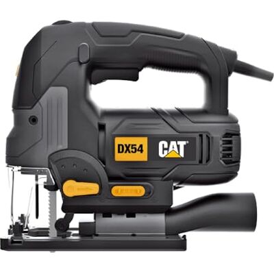CAT DX54 Stichsäge 750W, 20mm Hub, 800–3000/min, Aluminium-Grundplatte, SDS-Schnellwechselsystem, ±45° Neigung, LED-Licht, Blasfunktion CAT DX54 Stichsäge 750W, 20mm Hub, 800–3000/min, Aluminium-Grundplatte, SDS-Schnellwechselsystem, ±45° Neigung, LED-Licht, Blasfunktion