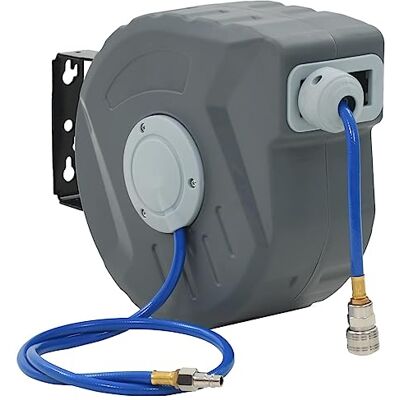 vidaXL Automatischer Druckluft-Schlauchaufroller 3/8" 12 m vidaXL Automatischer Druckluft-Schlauchaufroller 3/8" 12 m