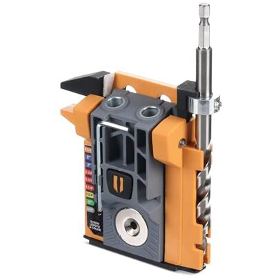 BORA Mini Pocket Hole Jig – Bohrschablone automatische Tiefeneinstellung BORA Mini Pocket Hole Jig – Bohrschablone automatische Tiefeneinstellung