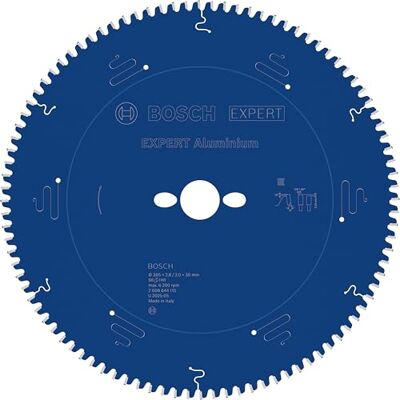 Bosch 1x EXPERT Aluminium Kreissägeblatt, 305x2,8/2x30 mm, Z96 für Aluminium, Ø 305 mm, Professional Zubehör kabelgebundene Kapp- und Gehrungssäge Bosch 1x EXPERT Aluminium Kreissägeblatt, 305x2,8/2x30 mm, Z96 für Aluminium, Ø 305 mm, Professional Zubehör kabelgebundene Kapp- und Gehrungssäge