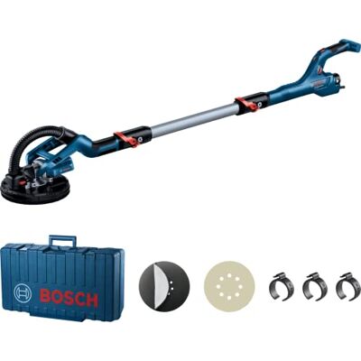 Bosch Gipsschleifer Giraffe GTR 550 (Schleifscheiben-Set, Schleifpapier, Schlauchklemme, Koffer) Bosch Gipsschleifer Giraffe GTR 550 (Schleifscheiben-Set, Schleifpapier, Schlauchklemme, Koffer)