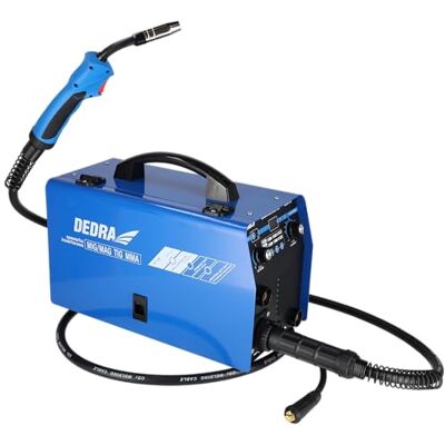 Dedra Inverter-Schweißmaschine 160A IGBT MIG/MAG, mit WIG, MMA Funktion, TIG-Methode, HOT START Funktion, ANTI STICK System, ARC FORCE System, LCD-Display, IGBT-Technologie, 230 V Dedra Inverter-Schweißmaschine 160A IGBT MIG/MAG, mit WIG, MMA Funktion, TIG-Methode, HOT START Funktion, ANTI STICK System, ARC FORCE System, LCD-Display, IGBT-Technologie, 230 V