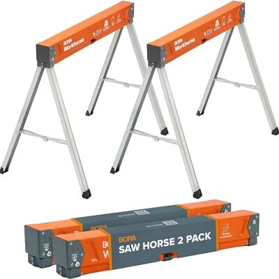 BORA Arbeitsböcke mit robustem Stahlrahmen, 500 kg Tragfähigkeit. Arbeitsbock 2er set. Unterstellblock PM-3330T, Orange/Abendrot im Zickzackmuster (Sunset Chevron) BORA Arbeitsböcke mit robustem Stahlrahmen, 500 kg Tragfähigkeit. Arbeitsbock 2er set. Unterstellblock PM-3330T, Orange/Abendrot im Zickzackmuster (Sunset Chevron)