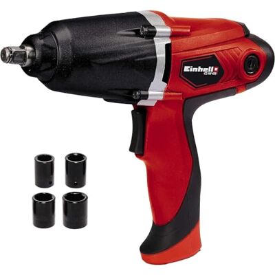 Einhell Elektro-Schlagschrauber CC-IW 450 (450 W, 300 Nm, Wippschalter Rechts-/Linkslauf, inkl. Stecknüsse 17, 19, 21 und 22 mm) Einhell Elektro-Schlagschrauber CC-IW 450 (450 W, 300 Nm, Wippschalter Rechts-/Linkslauf, inkl. Stecknüsse 17, 19, 21 und 22 mm)