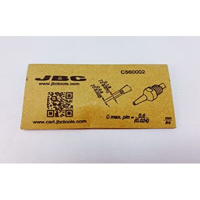 JBC Entlötspitze Serie C560, C560002/Ø 0,8 mm, 1,8 mm, Pincleaning C560002 (Entlötkartusche Entlötpatrone Entloetspitze Entloetkartusche Entloetpatrone 5600 DR5600 DR5650 Entlötdüse Entloetdüse) JBC Entlötspitze Serie C560, C560002/Ø 0,8 mm, 1,8 mm, Pincleaning C560002 (Entlötkartusche Entlötpatrone Entloetspitze Entloetkartusche Entloetpatrone 5600 DR5600 DR5650 Entlötdüse Entloetdüse)