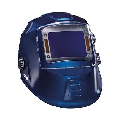 CFH Profi Automatik-Schweißhelm AS 843 – 4 Lichtsensoren, Memory-Funktion, Low-Battery-Anzeige, Sichtfeld 108 x 74 mm, UV/IR-Schutz DIN 16, für MMA, MIG, MAG, TIG, FLUX, PLASMA und Schleifen CFH Profi Automatik-Schweißhelm AS 843 – 4 Lichtsensoren, Memory-Funktion, Low-Battery-Anzeige, Sichtfeld 108 x 74 mm, UV/IR-Schutz DIN 16, für MMA, MIG, MAG, TIG, FLUX, PLASMA und Schleifen