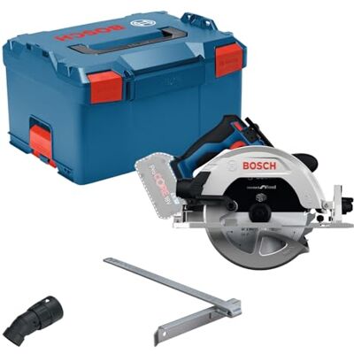 Bosch PRO 18V System Akku-Kreissäge GKS18V-68-2 (inkl. Gehrungsanschlag, Sägeblatt, L-BOXX 238) Bosch PRO 18V System Akku-Kreissäge GKS18V-68-2 (inkl. Gehrungsanschlag, Sägeblatt, L-BOXX 238)