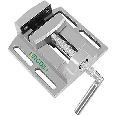 NRGDILY Bohrmaschinen-Schraubstock, Maschinenschraubstock 70mm Backenbreite Bohrmaschinenschraubstock Klein Schraubstock für Bohrer, Säulenbohrer, Fräsmaschinen NRGDILY Bohrmaschinen-Schraubstock, Maschinenschraubstock 70mm Backenbreite Bohrmaschinenschraubstock Klein Schraubstock für Bohrer, Säulenbohrer, Fräsmaschinen