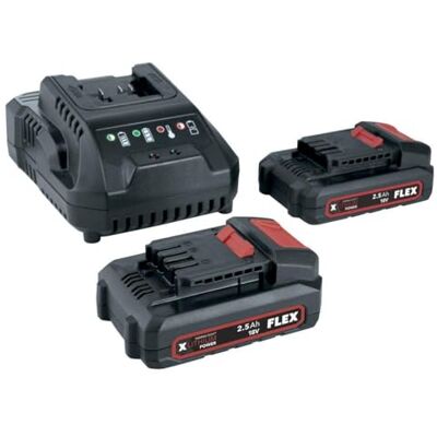 FLEX P-Set 22 Q Power 22 Q 532740 Power 22 q, p-set, ladegerät 18v + 2 akkus 2,5ah, 18 v, für werkzeug FLEX P-Set 22 Q Power 22 Q 532740 Power 22 q, p-set, ladegerät 18v + 2 akkus 2,5ah, 18 v, für werkzeug