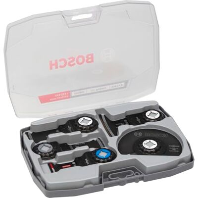 Bosch 5x Schneid-Set, 5-tlg. (für Edelstahl, Stahl, 160 x 222 mm, Professional Zubehör Multifunktionswerkzeug) Bosch 5x Schneid-Set, 5-tlg. (für Edelstahl, Stahl, 160 x 222 mm, Professional Zubehör Multifunktionswerkzeug)