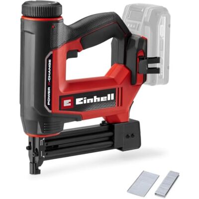 Einhell Akku-Nagler TE-CN 18/32 Li-Solo PXC 18 V Nagler & Tacker 20 Schuss/min 32 mm Nagellänge 25 mm Klammerlänge je 300 Klammern & Nägel ohne Akku Einhell Akku-Nagler TE-CN 18/32 Li-Solo PXC 18 V Nagler & Tacker 20 Schuss/min 32 mm Nagellänge 25 mm Klammerlänge je 300 Klammern & Nägel ohne Akku