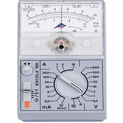 3B Scientific Physik Lehrmittel Analog-Multimeter ESCOLA 100 didaktisches Messgerät für Schulversuche, Ausbildung und Hochschulpraktika 3B Scientific Physik Lehrmittel Analog-Multimeter ESCOLA 100 didaktisches Messgerät für Schulversuche, Ausbildung und Hochschulpraktika